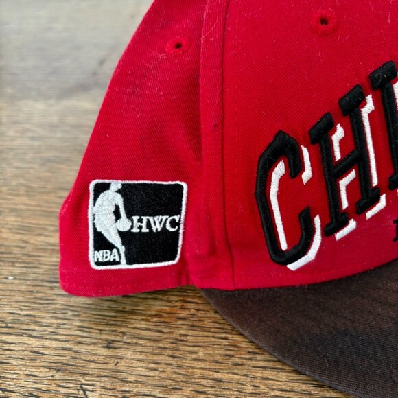NWT Chicago Bulls Snapback 9 Fifty Baseball Cap | Vintage Chicago Bulls Hat - Picture 4 of 9